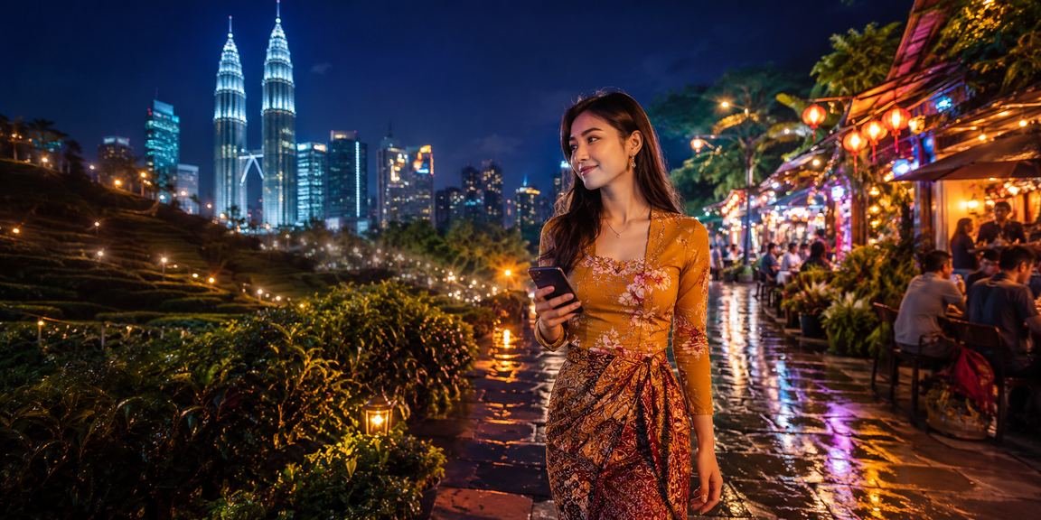 Pengguna Malaysia mengakses kasino mudah alih dan bonus di Kuala Lumpur