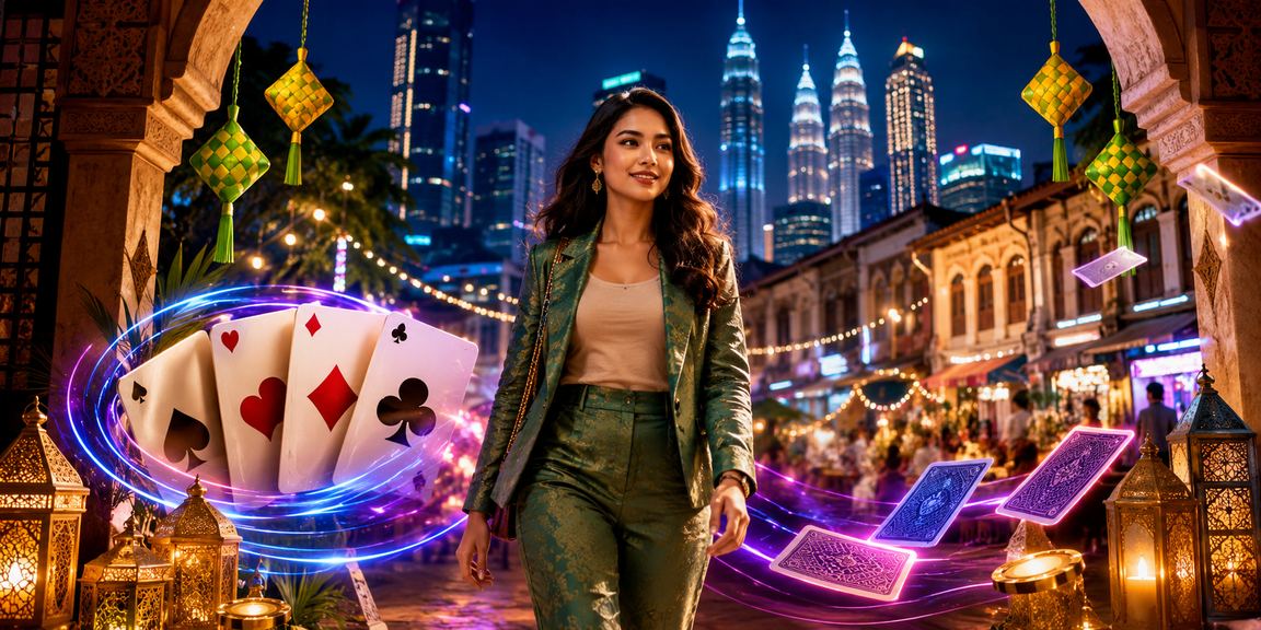 Permainan rummy sempena Hari Raya di Kuala Lumpur