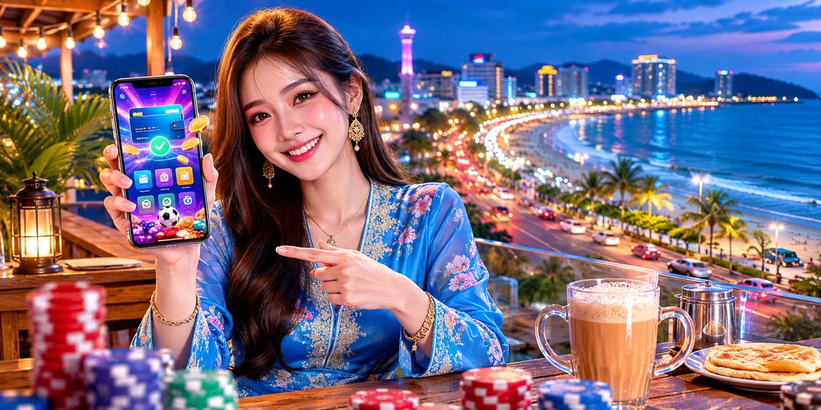 Pengguna usj21 membuat deposit melalui aplikasi Android di Kuantan