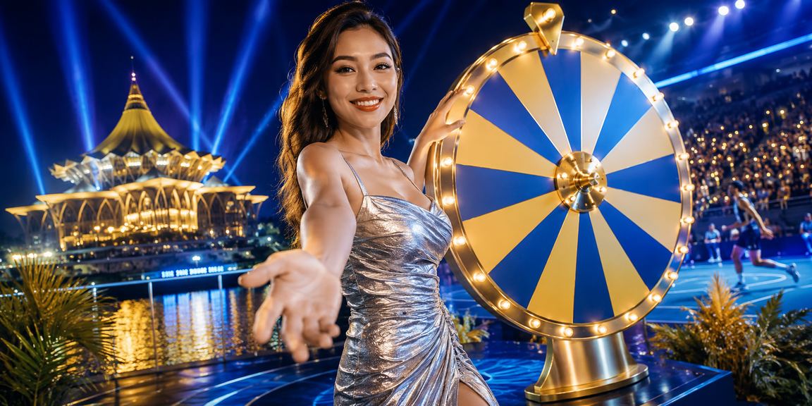 Paparan permainan Roulette dalam talian bergaya Melayu di Kuching