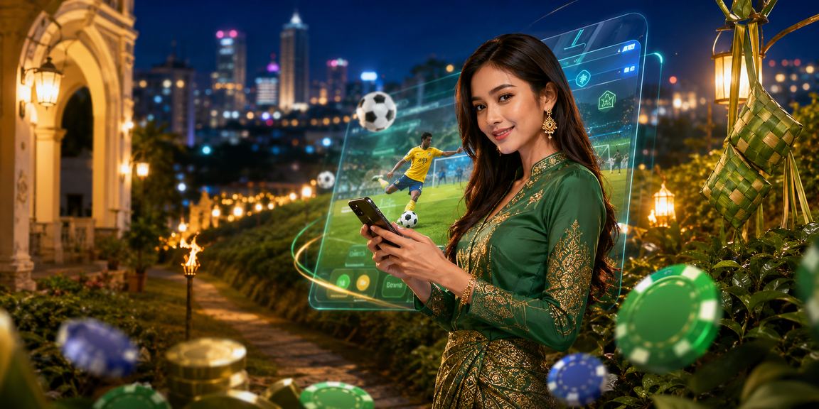 Promosi pertaruhan bola sepak sempena Hari Raya di Seremban bergaya tempatan